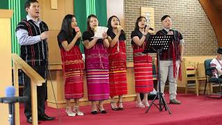 Children day 2024  group song by young parents