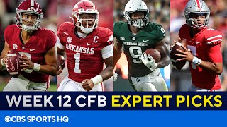 Picks for EVERY Top 25 game in College Football [Week 12 Betting Guide] | CBS Sports HQ