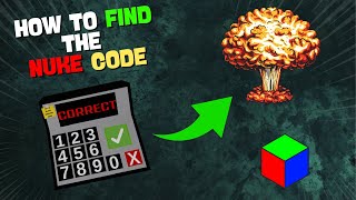 How to find the nuke code - SCP Contain [1.3]