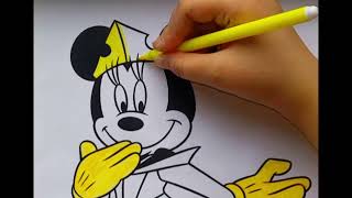 Amazing Minnie Mouse Coloring pages