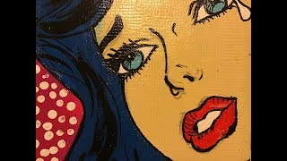 HOW TO DRAW AND PAINT  POP ART