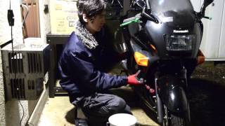 【バイクど素人整備】甦れ！ZZR250！！エンジン載せ替え編その１【Kawasaki ZZ R250】MOTOVLOG#46