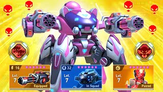 Arachnos Minigun 16 - Monster Kill - Mech Arena