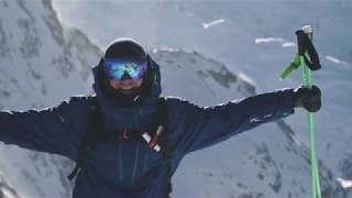 My Perfect Line: Panoramic Views, Corvatsch Ridge, Engadin Valley