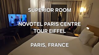 Novotel Paris Centre Tour Eiffel (Superior Room) - Room Tour