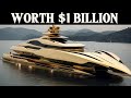 MOST EXPENSIVE YACHTS IN THE WORLD (2024)