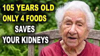 At 105, I Eat 4 Foods Every Single Day And Repair Kidney Fast — Doctors Can't Explain It.