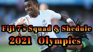 Fiji Rugby 7's Squad and Shedule For 2021 Olympics | Olympic Games 2021 | Fiji Sevens Roster