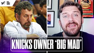 Why KNICKS owner JAMES DOLAN is 'BIG MAD' at the NBA 😤 | No Cap Room | Yahoo Sports