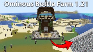 Easy Ominous Bottle Farm 1.21 | Full Easy Tutorial for Beginners