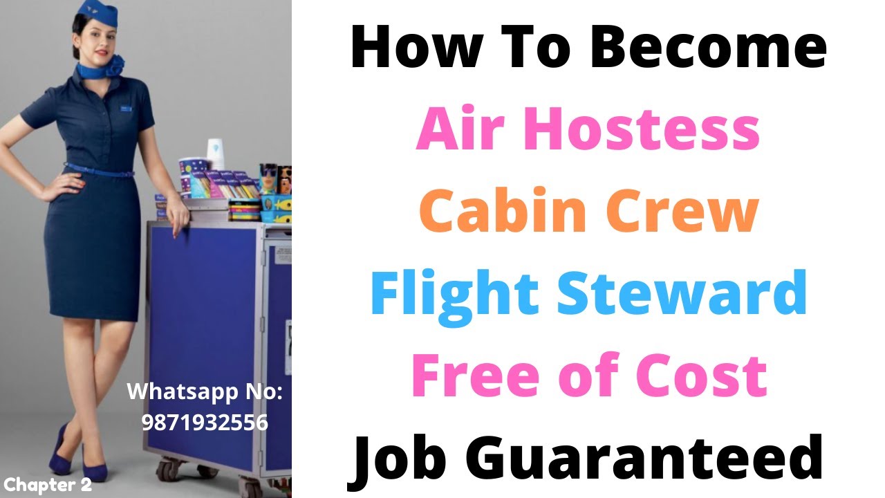 How To Become Air Hostess | How To Become Cabin Crew | Air Hostess ...