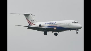 Ameristar DC-9-15 landing, YIP