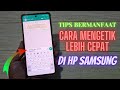 Cara Mengetik Lebih Cepat Dengan Pintasan Teks Di HP Samsung