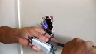 DIY - Switching a switch (electrical device update on Aluminium wiring)