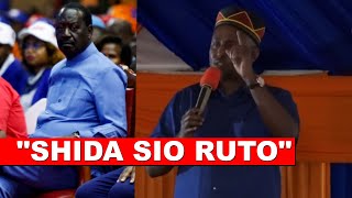 'RAILA SHIDA SIO RUTO!' Listen to what Junet Mohamed told Raila face to face in Migori today!