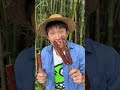 do you eat this sausage chinese mountain forest life and food moo tik tok fyp