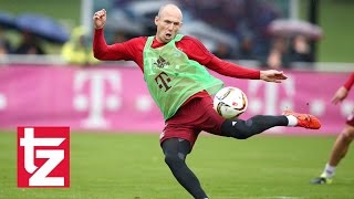 Fc Bayern: Arjen Robben zurück im Mannschaftstraining