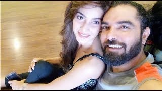 Saba Qamar and Yasir Hussain Get Cozy On The Sets Of Their Upcoming Film!