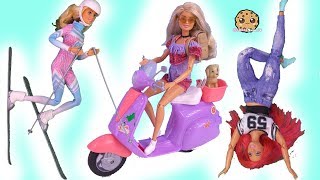 Most Poseable Doll EVER Made To Move Barbie ! Dancer ,  Skier , Rock Climber