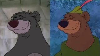 Disney Doppelgangers: Baloo \u0026 Little John