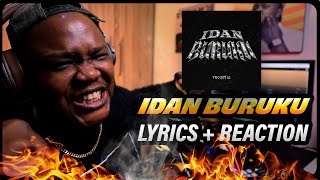 IDAN BURUKU LYRICS + REACTION VIDEO | OLAMIDE