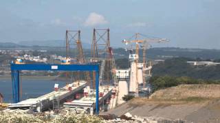 Queensferry Crossing  from start to Feb 2016