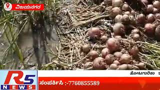 ತೋಟಗಾರಿಕಾ ಇಲಾಖೆ ಅಧಿಕಾರಿಗಳ ಭೇಟಿ ಪರಿಹಾರ ನೀಡುವ ಬಗ್ಗೆ ಭರವಸೆ