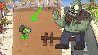 1 Gatling Pea vs Gargantuar vs Giga-Gargantuar Plants vs Zombies | Plants vs Zombies Mod