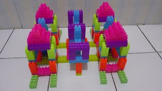 Membuat Mainan Dari Lego, Bangunan Lego, mainan anak, bermain block lego