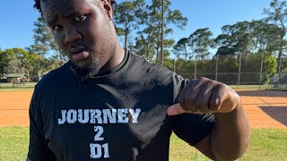 Journey 2 D1 | Micah Champion Smith demonstrates the fundamentals of pass protection