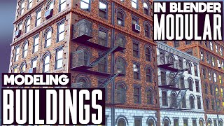 Modeling Buildings In Blender
