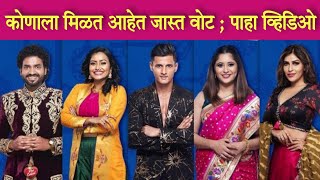 कोणाला मिळाले जास्त वोट? Voting Trend : Bigg Boss Marathi 3 | Colors Marathi | Filmy Box Marathi