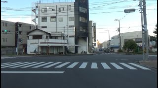 大竹駅前交差点　　（大竹市　2021年7月）