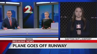 Dayton International Airport reopens after plane veers off runway