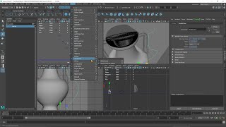 Videocorso MAYA - 09 - Modellazione Nurbs con Riferimenti, Estrusione, Rivoluzione, Loft, Sweep