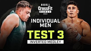 Inverted Medley — Men's Individual Test 3 — 2023 NOBULL CrossFit Games