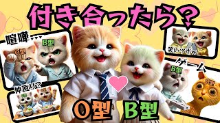 B型とO型が付き合った時のあるある５選【血液型あるある】