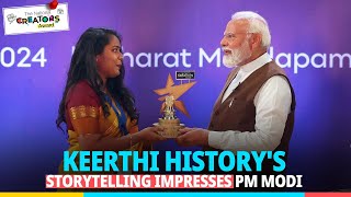 @Keerthihistory memorable interaction with PM Modi, a tribute to Tamil language & more...