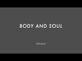 BODY AND SOUL chord progression - Jazz Backing Track Play Along