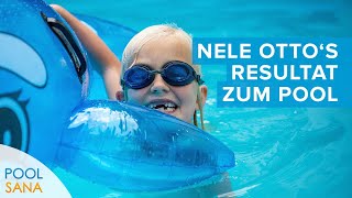 Tochter von Rodel-Legende Sylke Otto: So viel Spaß hat sie im neuen Pool  | POOLSANA