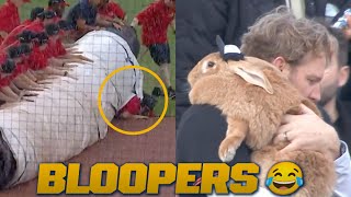 MLB's Funniest Bloopers & Oddities from April 2025! 😂 (Bunnies, tarp monster, tic-tac-toe AND MORE!)