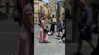 Jerusalem street musicians