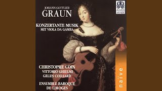 Concerto per la viola da gamba in A Minor, GraunWV A:XIII:14: I. Allegro moderato