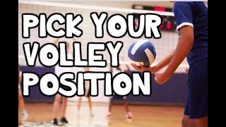 VOLLEYBALL POSITIONS EXPLAINED! ⎮How to Choose Your Volleyball Position