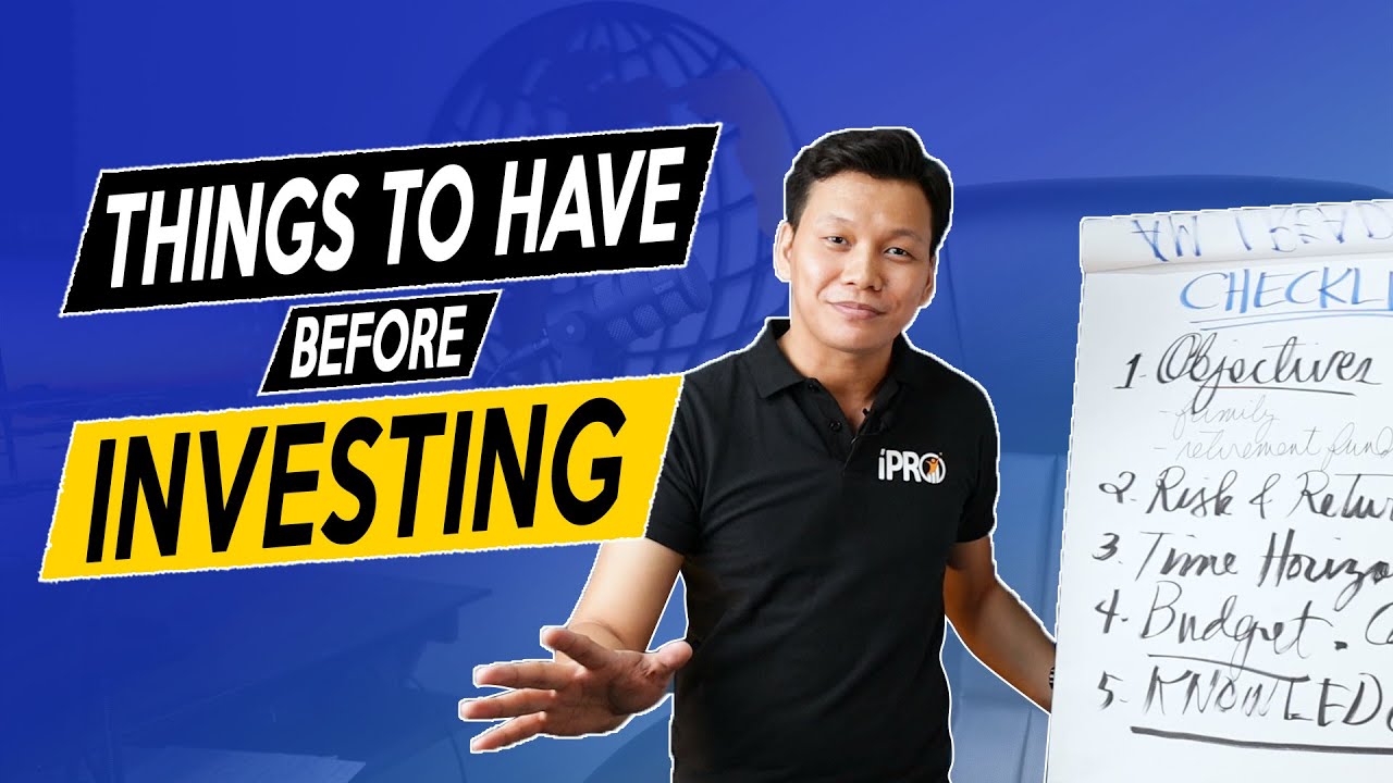 Things To Have Before Investing (Checklist) | Investment 101 Course (5/ ...