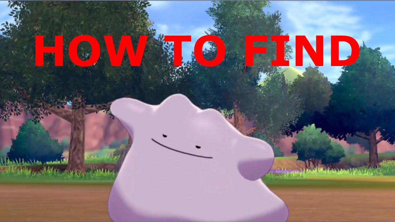 How To Find Ditto In Pokemon Sword & Shield - YouTube