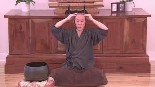 Demonstration of Post-Meditation Self-Massage
