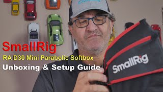 SmallRig RA-D30 Mini Parabolic Softbox Quick Setup | Unboxing \u0026 Step-by-Step Guide