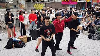 20220618 hongdae busking 홍대버스킹 혼성댄스팀 H.A.F(하프) 02 -  DADDY (feat. CL of 2NE1) _ PSY