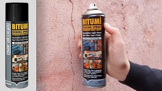 Guaina Bituminosa a Spray Impermeabilizzante Sigillante Saratoga Bitumì 500ML